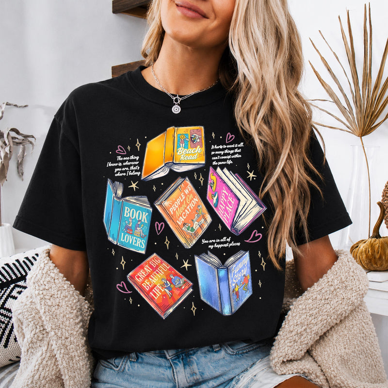 Bücher-Shirt für Romance-Leserinnen