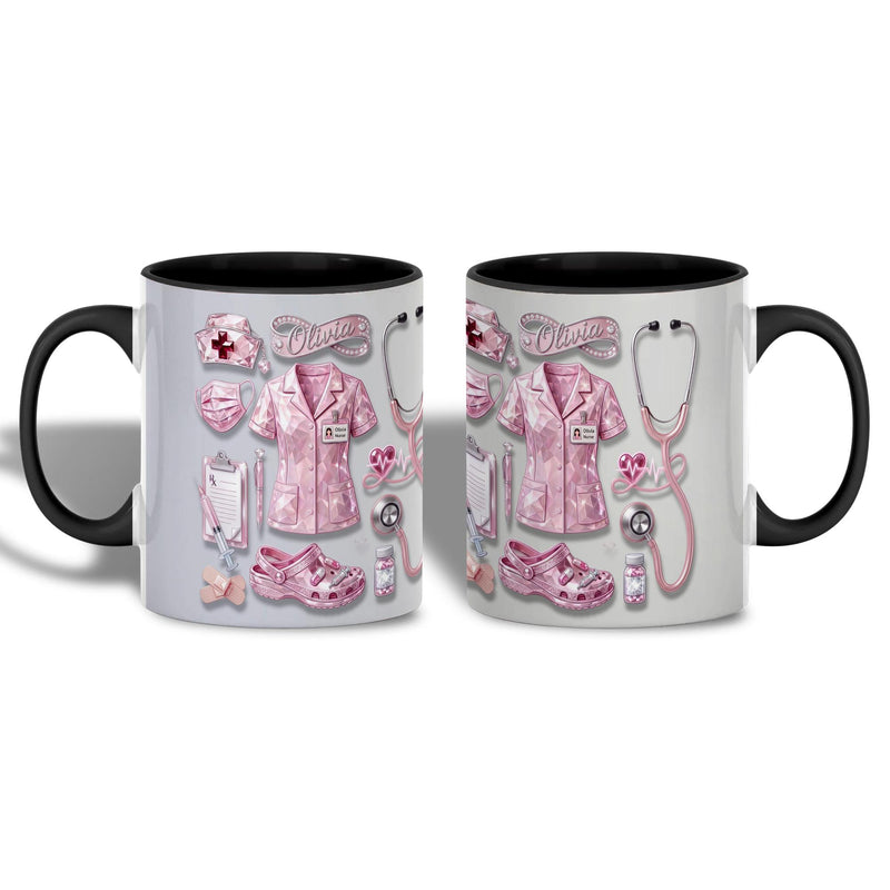 Krankenschwester-Tasse mit Namen