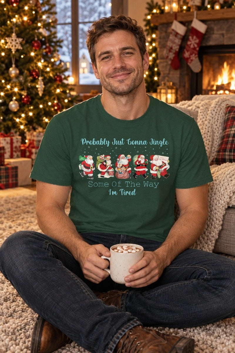 Lustiger Weihnachtspullover „Probably Just Gonna Jingle Some Of The Way – I'm …“