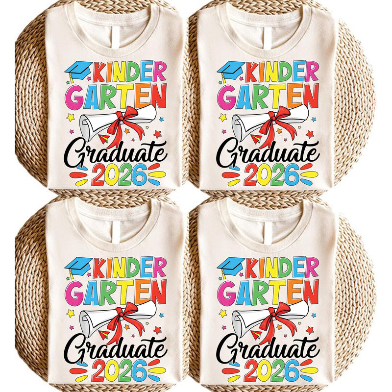 Kindergarten Abschluss Shirt „Kindergarten Graduate 2026“