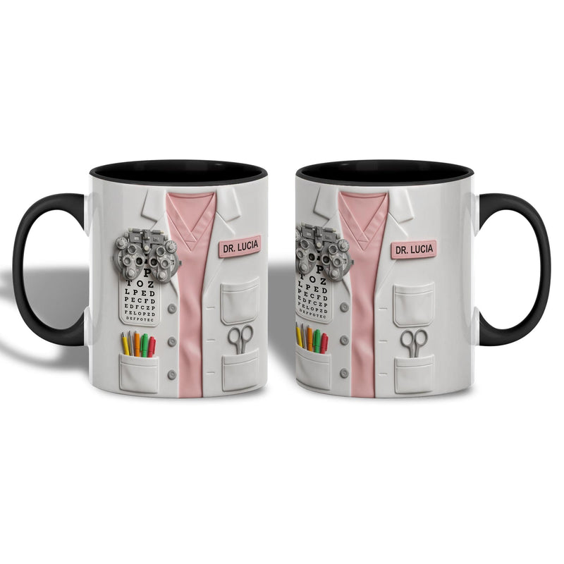 Optiker-Tasse mit Namen