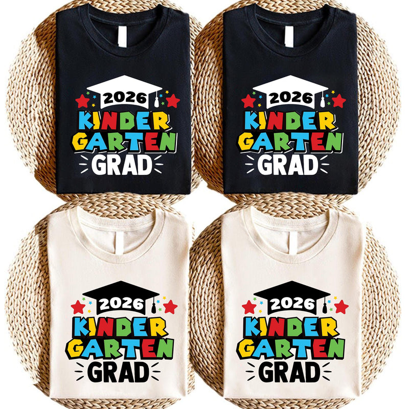 Kita-Abschluss Shirt „2026 Kindergarten Grad“